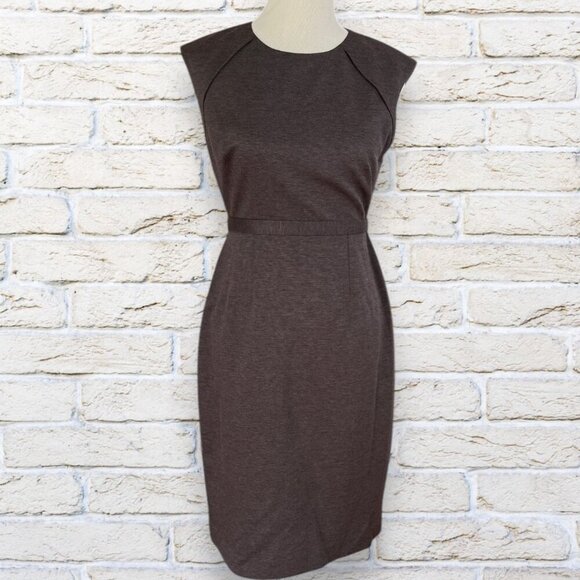 Tahari Dress Blackish Grey Dress - Size 4 - Picture 1 of 5